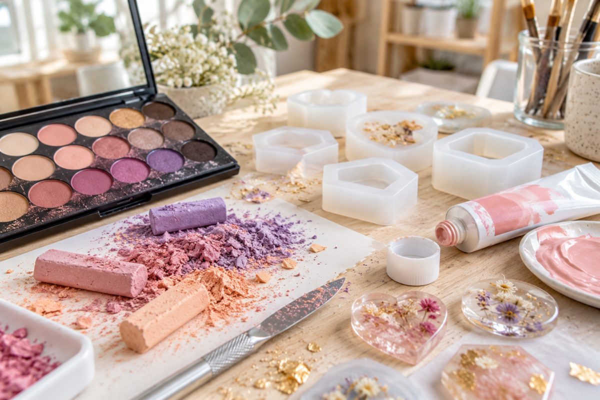Colorants maison pour la résine