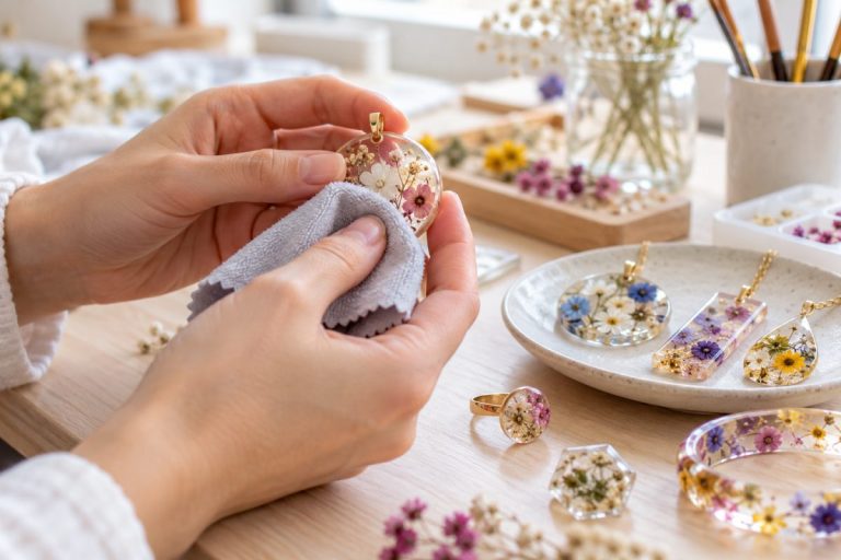 Prendre soin des bijoux en résine