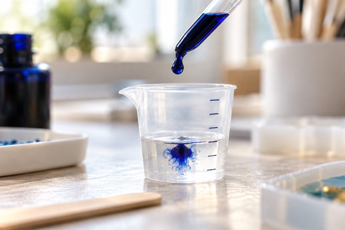 Dosage de l'encre à alcool