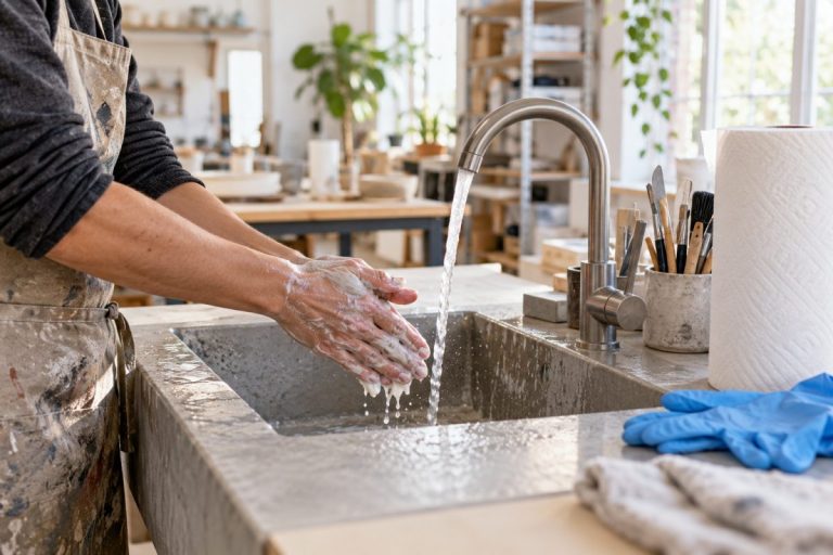 Enlever la résine des mains : méthodes sans danger