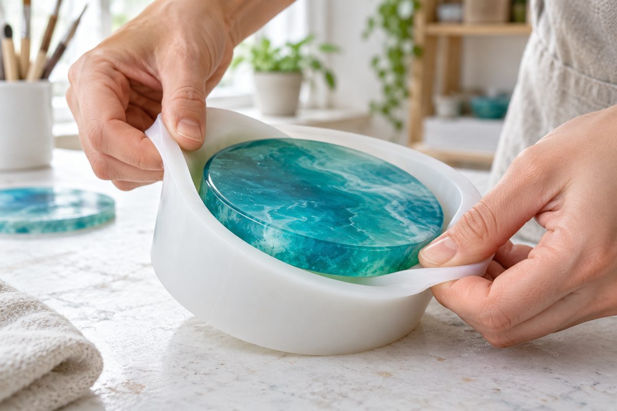 Décoller les bords du moule