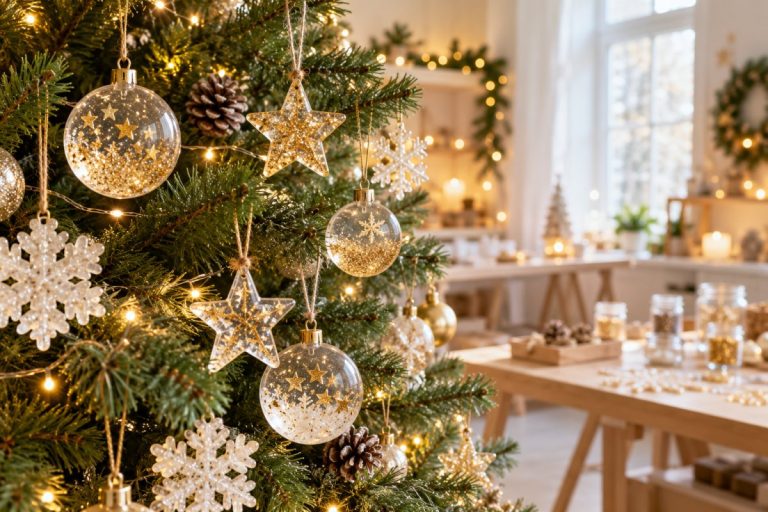 Décoration de Noël en résine
