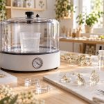 Machine anti-bulles pour résine