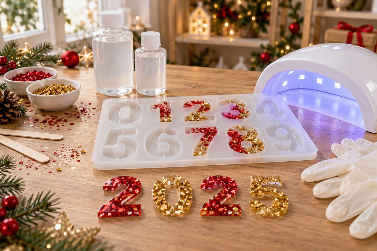 Matériel pour calendrier de l'Avent en résine