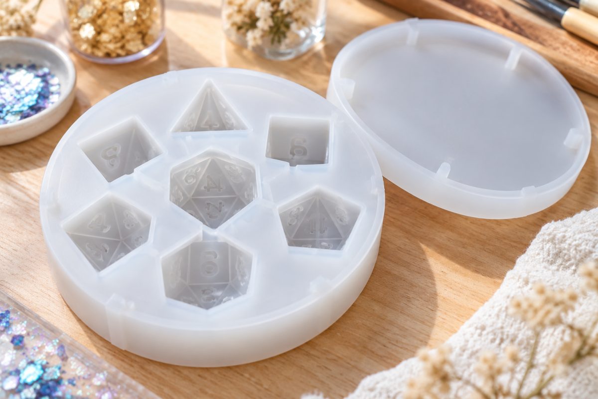 Moule de dés en silicone