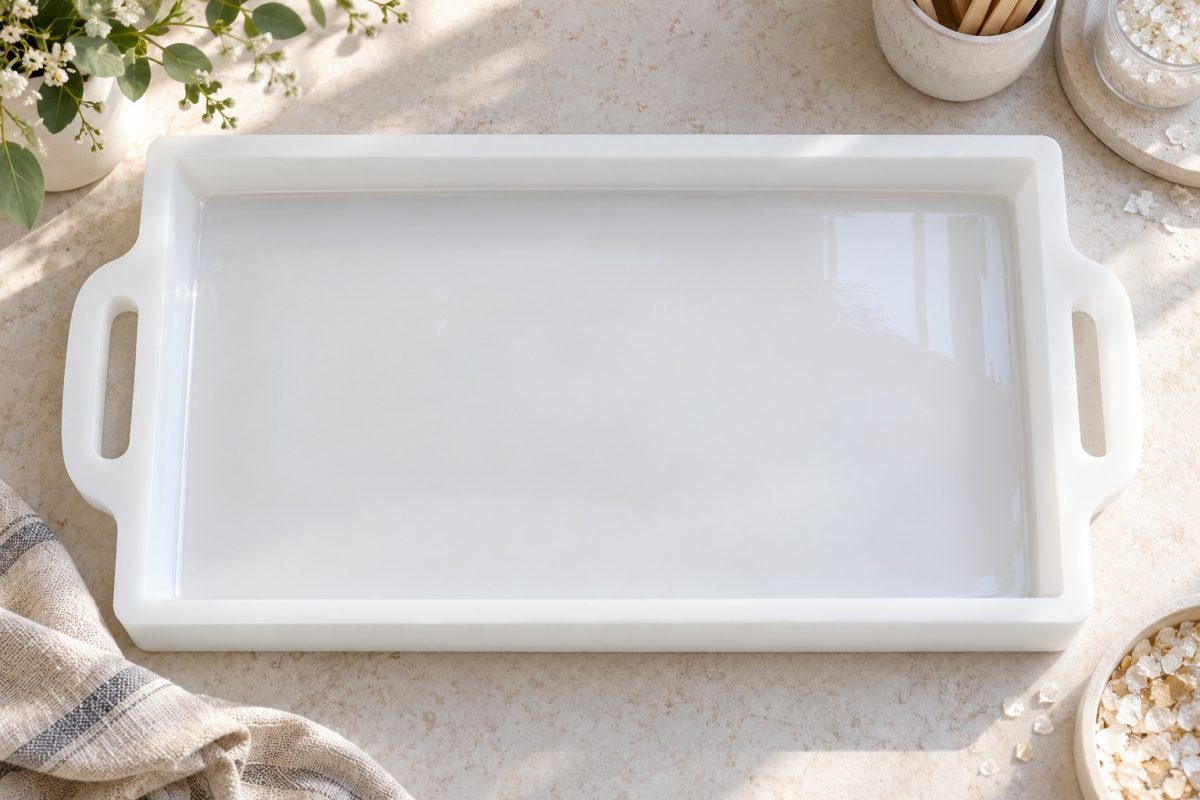 Moule en silicone pour plateau vide