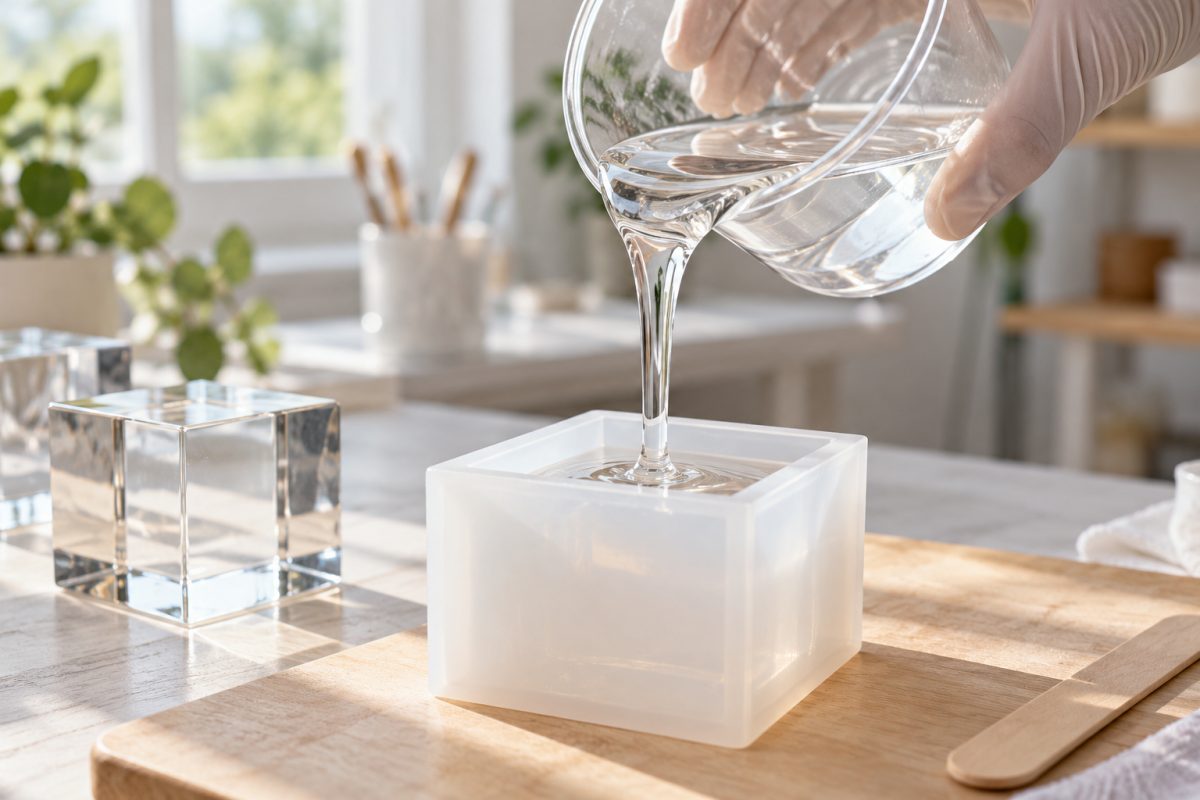 Résine de coulée transparente