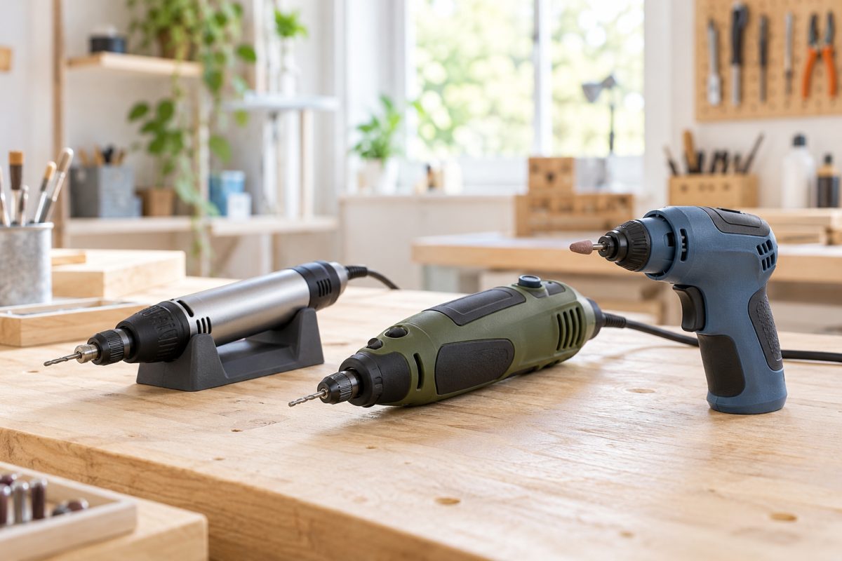 Sélection de mini-perceuses pour la résine