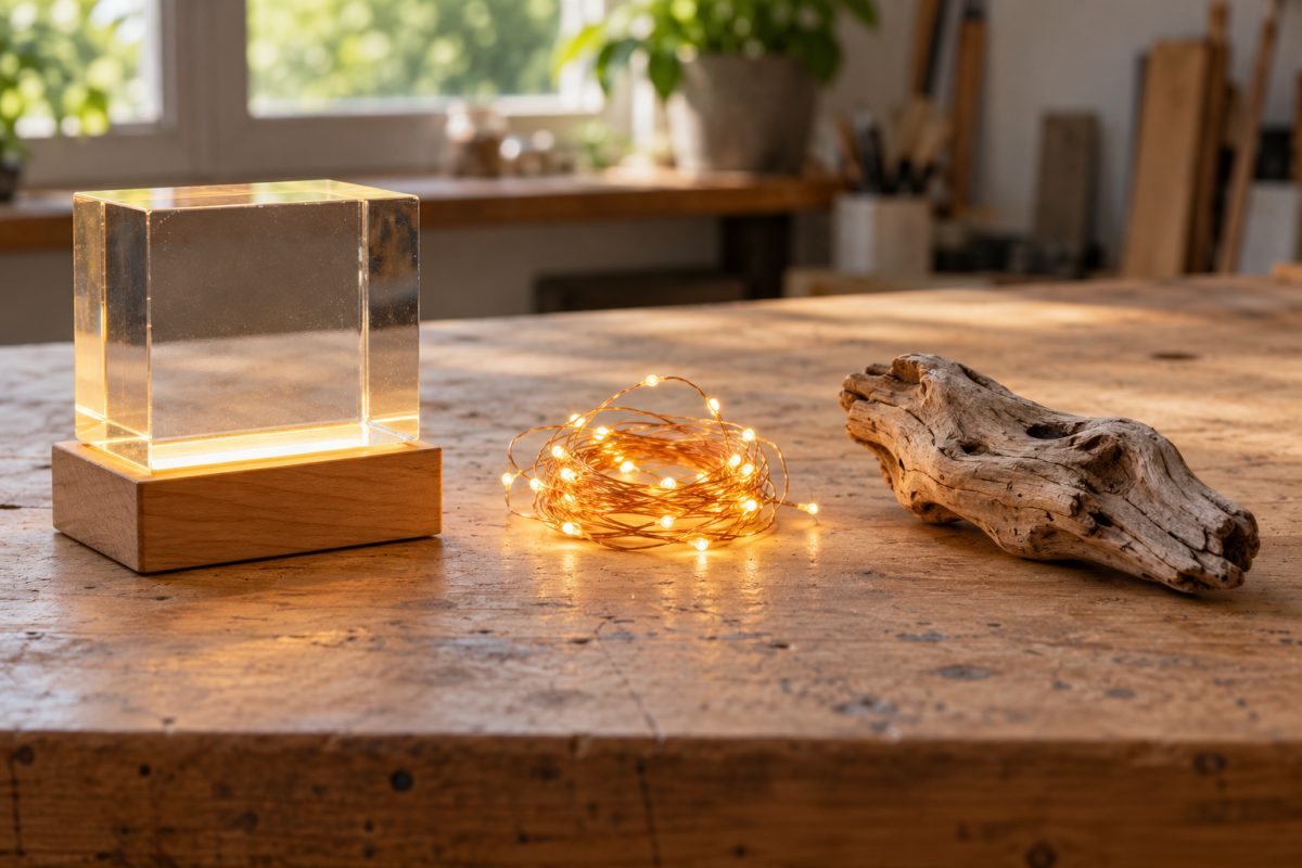 Trois façons de faire une lampe en résine